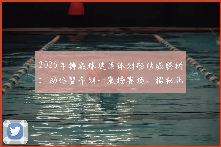 2026年挪威球迷集体划船助威解析：动作整齐划一震撼赛场，揭秘北欧球迷独特庆祝文化及组织方法